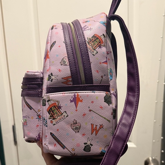 Loungefly Lavender Harry Potter Backpack - Picture 5 of 8